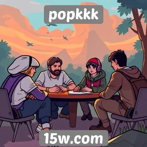 Explorando as opções de jogos cooperativos no popkkk